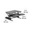 VariDesk® Pro Plus™ 30 and Dual Monitor Mount Carousel 4