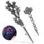 2 Pcs Scottish Thistle Brooches Decorative Collar Pins Safety Brooch Clips For Carousel 2