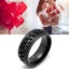 titanium chain ring rotatable chain ring Decompression Chain Ring Titanium Steel Carousel 1