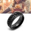 titanium chain ring rotatable chain ring Decompression Chain Ring Titanium Steel Carousel 3