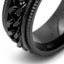 titanium chain ring rotatable chain ring Decompression Chain Ring Titanium Steel Carousel 4