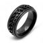 titanium chain ring rotatable chain ring Decompression Chain Ring Titanium Steel Carousel 8