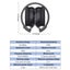 Portable Personal FM Radio Rechargeable Headphone Ear Muffs Foldable Desi CHK29M Carousel 4