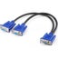 VGA Splitter Cable 1 Computer to Dual 2 Monitor Adapter Y Splitter Male t CHK29M Carousel 7