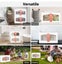 Plastic Storage Containers Stackable Large Clothes Organiser Foldable Toy Boxes Carousel 9
