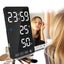 LED Mirror 6-inch Touch Button Alarm Clock Carousel 2