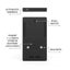 LED Mirror 6-inch Touch Button Alarm Clock Carousel 10