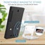 LED Mirror 6-inch Touch Button Alarm Clock Carousel 12