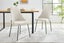 Set of 2 Shangri-La Lucca Boucle Dining Chairs (Boucle Beige) Carousel 2