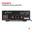 Karaoke Amplifier 2x 300W Black Carousel 14