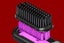 Portable Cordless Hair Brush LED Display Negative Ion Heating Comb-Black Carousel 6
