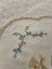 A lovely vintage hand embroidered Linen Doily, hand crocheted edging Carousel 4