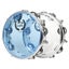 8/10inch Tambourine Self-Tuning Double Row Tambourine Stainless Steel Carousel 3