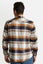 Brixton Unisex Bowery LS Flannel in Joe Blue/Off White Carousel 3