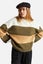 Brixton Womens Madero Sweater in Military Olive Carousel 1