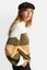 Brixton Womens Madero Sweater in Military Olive Carousel 3