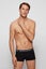 Hugo Boss Stretch Cotton Trunks 3pk Carousel 4