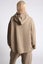 One Teaspoon - OTS Warm Sand Cropped Voyager Hoody Carousel 4