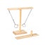 Throwing Hook and Ring Interactive Wooden Toss Game Carousel 11