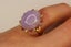 Natural 22.75CT Purple Jadeite 14ct Gold ring Carousel 6