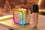 Mini Karaoke Machine Portable Bluetooth Speaker With Wireless Microphones Carousel 8