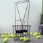 Professional 70 Pieces Tennis Ball Pick up Hopper Portable Tennis Carousel 2