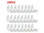 12/24pcs L-Shaped Corner Metal Brackets Braces Drawer Shelf Wall Bracket Fixing Carousel 1