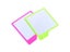 Fashion Silicone Mirror 6 Colors 14.5x16.5x13cm Self Grips Shatterproof Carousel 6
