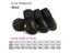 4pcs Winter Pet Dog Shoes Anti-slip Snow Boots Paw Protector Warm Reflective Carousel 8