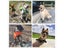 4pcs Dog Boots Waterproof Dog Shoes Dog Booties With Reflective Rugged Carousel 5