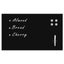 vidaXL Wall Mounted Magnetic Blackboard Glass 100x60 cm Carousel 2