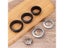 Zinc Alloy Computer Desk Cable Grommets Wire Hole Covers Carousel 3