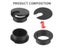 Cable Hole Cover 35mm 50mm For Desk Cable Organizer Carousel 6