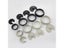 2-10pc 50/53/60/80mm ABS Computer Desk Table Grommet Cable Port Wire Hole Cover Carousel 7