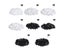 50Pcs Furniture Hole Covers 5 6 8 10mm For Chair Cabinet Shelf Carousel 7