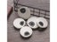 Practical Hardware Round PC Computer Desk Plastic Grommet Cable Hole Covers Carousel 6