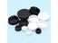 10 20 50PCS Round Snap Panel Locking Hole Plug Black White Carousel 2