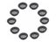 10pcs 35mm Round Stainless Steel Vent Grilles With Dustproof Mesh Carousel 6