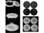1Set Garden Table Parasol Umbrella Hole Ring Plug Cap Desk Plastic Round Cable Carousel 5