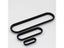 2pc Plastic Oval Plug Cover For PC Desk Cable Outlet Furniture Hardware Carousel 2