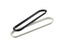2pc Plastic Oval Plug Cover For PC Desk Cable Outlet Furniture Hardware Carousel 4