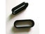 2pc Plastic Oval Plug Cover For PC Desk Cable Outlet Furniture Hardware Carousel 7