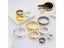 25-80MM Computer Desk Cable Grommets Wire Hole Cover Cabinet Vent Decorative Carousel 5