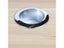 60mm Alloy Table Cable Outlet Grommet Round Plug Cover For PC Desk Wire Holder Carousel 5