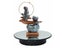 3 Speeds 20cm USB Powered Jewelry Holder Turntable Mirror Stand J08 21 Carousel 7