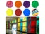 Transparent Window Film Multicolor Solar Tint Self Adhesive Stain Glass Decor Carousel 2