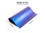 1 Sheet 25cmx25cm Color Change Chameleon Heat Transfer Vinyl Noctilucent Heat Carousel 4