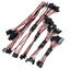 5pcs/lot 150mm 300mm 500mm RC Servo Y Extension Cord Cable Lead Wire Carousel 3
