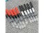 5Pc OFFICE White BLACK RED 2.6MM Fountain Pen Ink Cartridges Converter Carousel 4