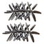 10pcs 504060 5x4x6 6-Blade Single Color CW CCW 5 inch Propellers Carousel 1